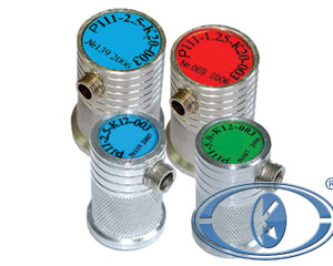 Ultrasonic contact straight-beam single crystal probes