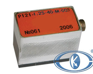 Ultrasonic contact angle-beam single crystal probes