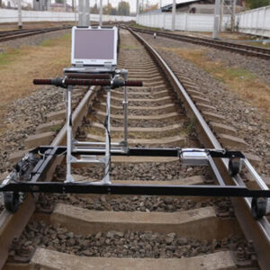 Eddy-current single-rail 8-channel flaw detector ETS2-77 for the track rails control