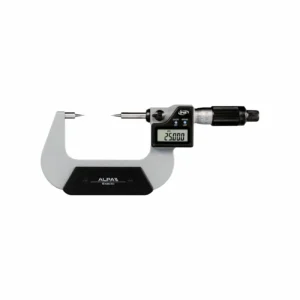 Digital micrometer IP65 with 15° conical tips ALPA BA045