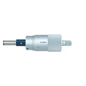 Micrometer head 0-25 mm travel 1 mm screw pitch ALPA BB180