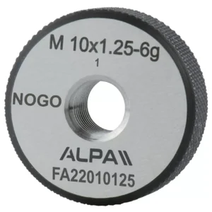 NO GO metric fine pitch (MF) threaded rings ALPA FA220