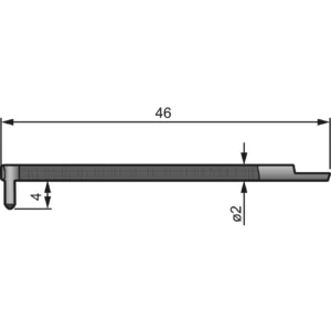 Probes ALPA LA305 for LA253 roughness/surface profiler tester