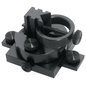Dual axis vee block fitted with side base ALPA LB020