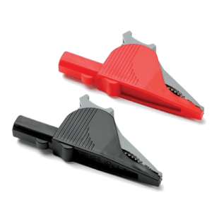 Large dolphin clip, 1000 V CAT III, red